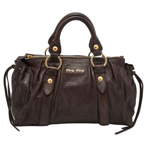 miu miu brown leather purse|miu handbags sale.